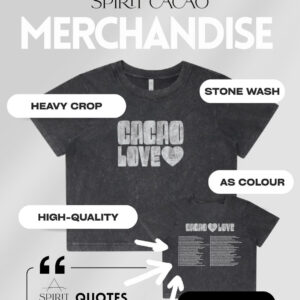Ladies Crop Tee (Stone Wash)